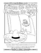 Cinco de Mayo Coloring Activity
