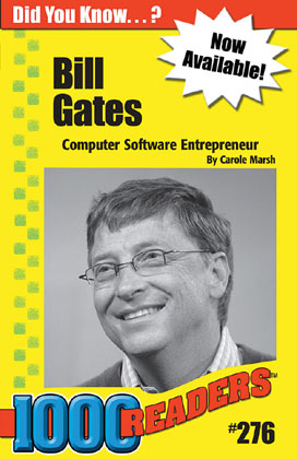 Bill Gates - 1000 Readers easy-to-read biographies for children