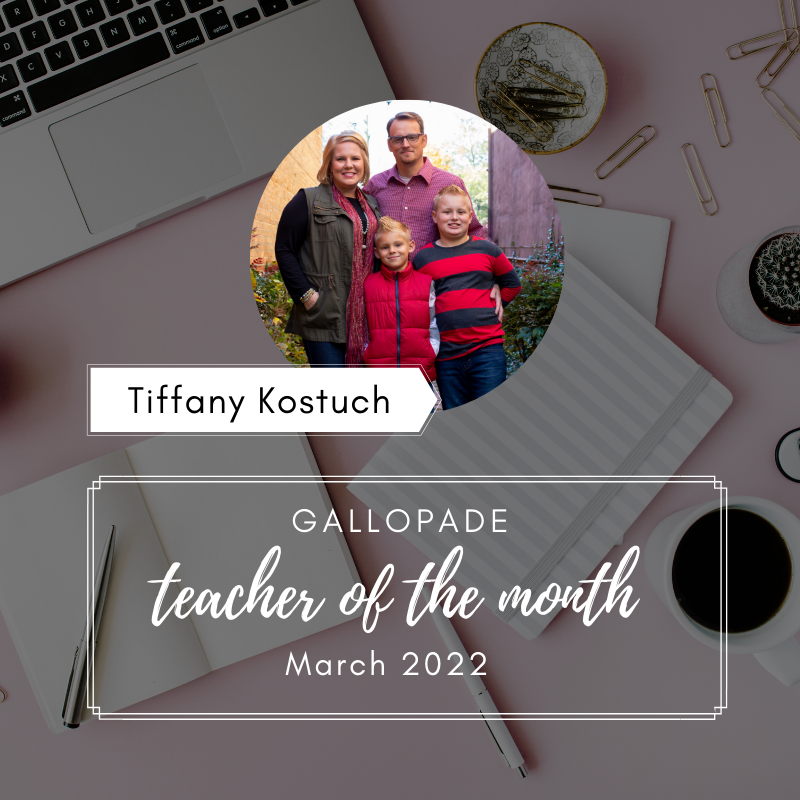 Copy of February Teacher of the Month
