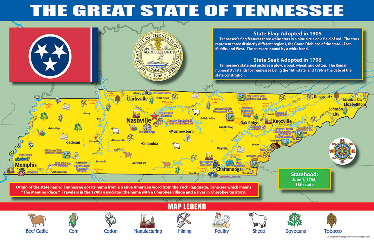 tennessee map