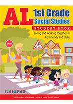 Alabama First Grade Social Studies Student Book