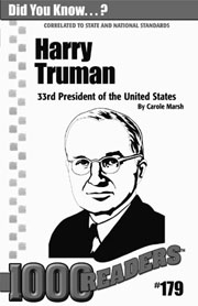 Harry Truman: 33rd President of the United States Consumable Pack 30