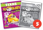 Texas Vocabulary Social Studies Student Book - Set of 5