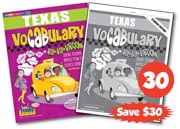 Texas Vocabulary Social Studies Classroom Set