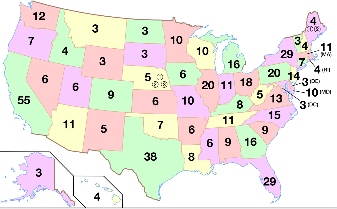 Elections For Kids The Electoral College